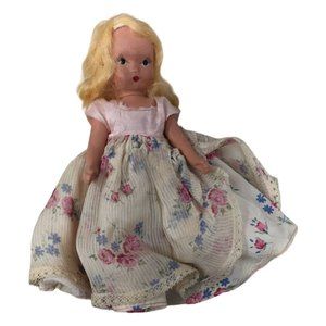 Vintage Collectible Nancy Ann Storybook Doll with Blonde Hair